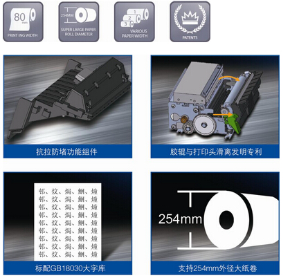 BT-T080 80mmǶʽӡC